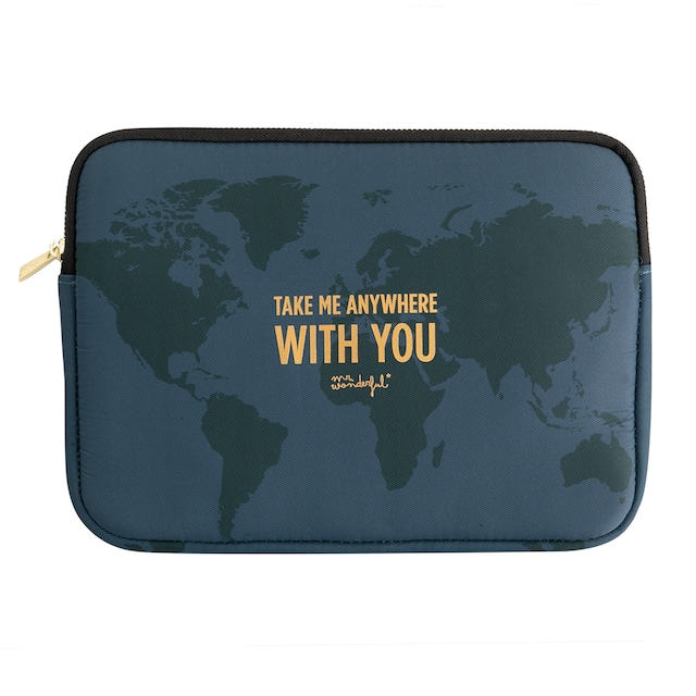 Imagen 0 de Funda Vamvam With you azul para portátiles hasta 12"