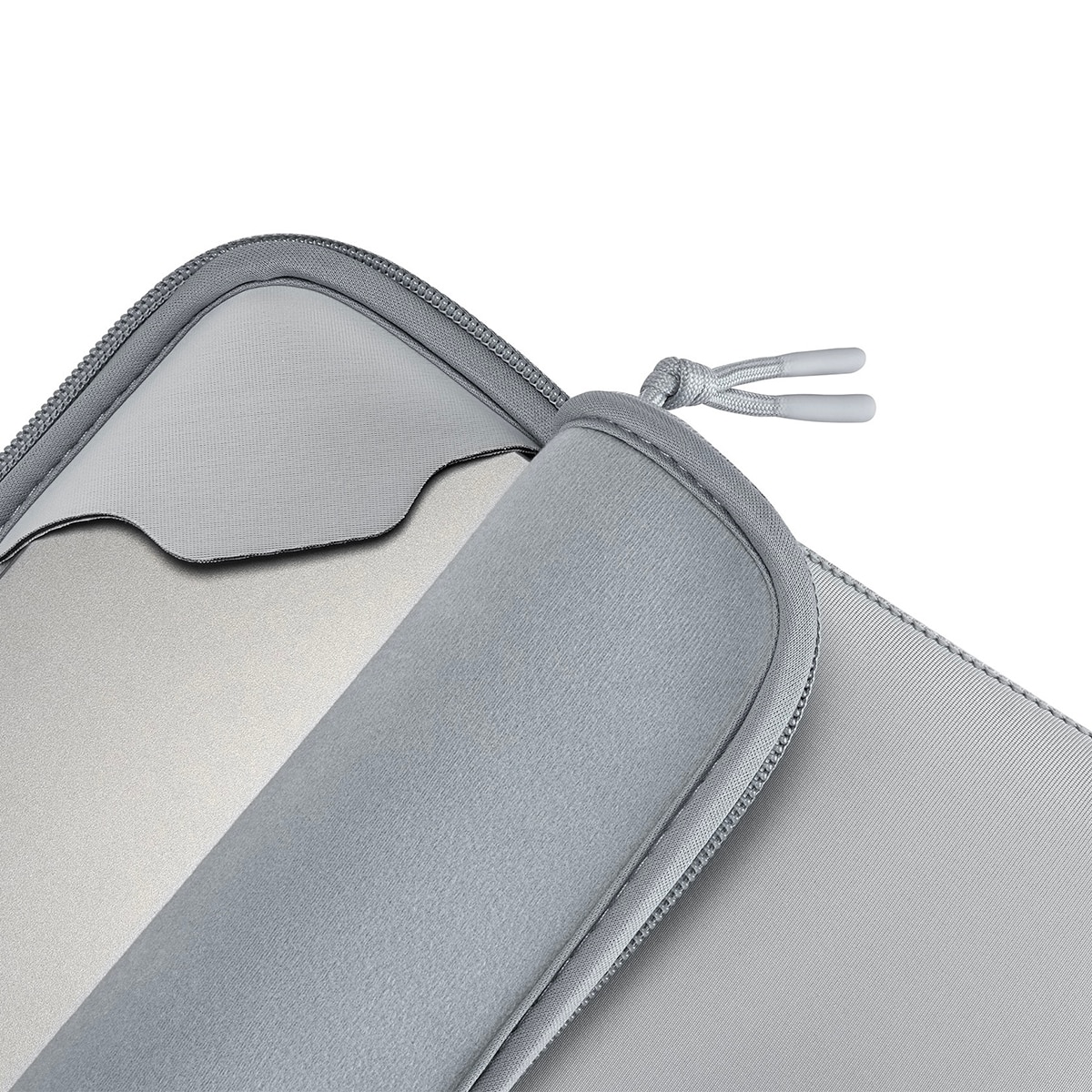 Funda de neopreno Tucano ONE para MacBook Neo - Gris Plata Gris Plata-6