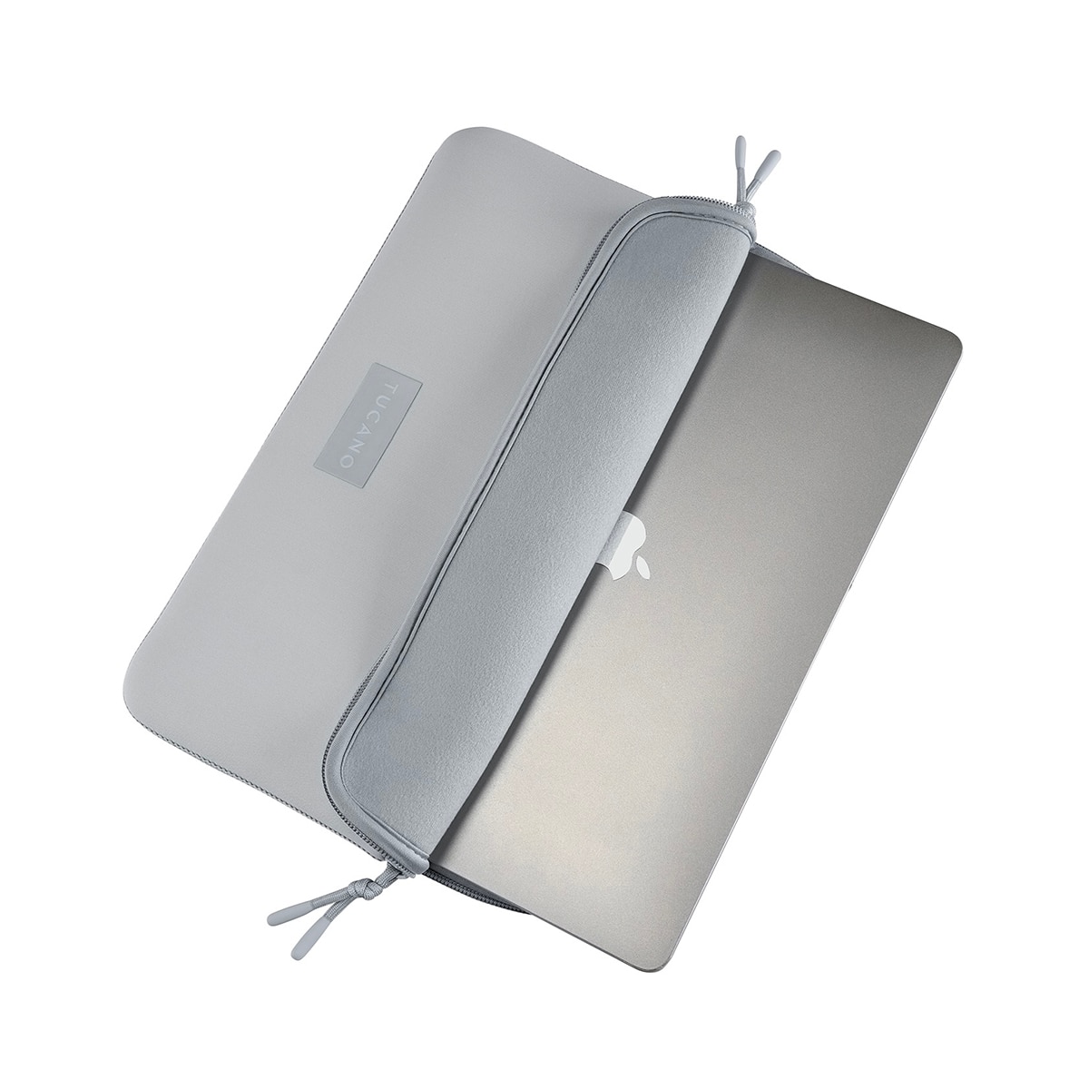 Funda de neopreno Tucano ONE para MacBook Neo - Gris Plata Gris Plata-7