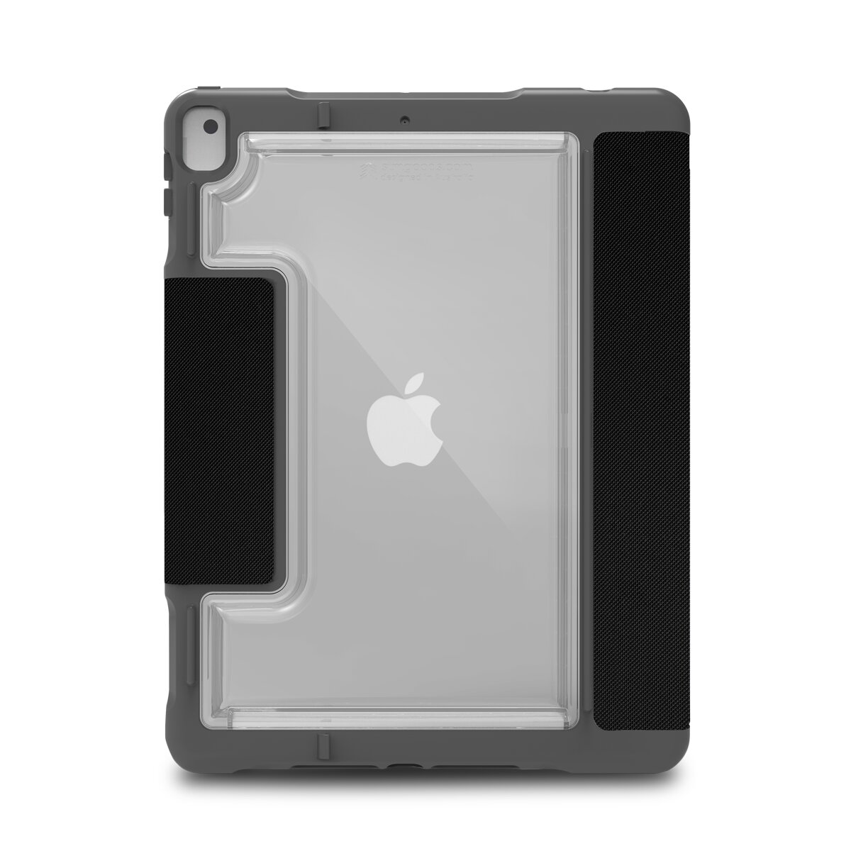 Funda rígida negra STM Dux Plus Duo para el iPad 7ª Gen (2019) Negro-1