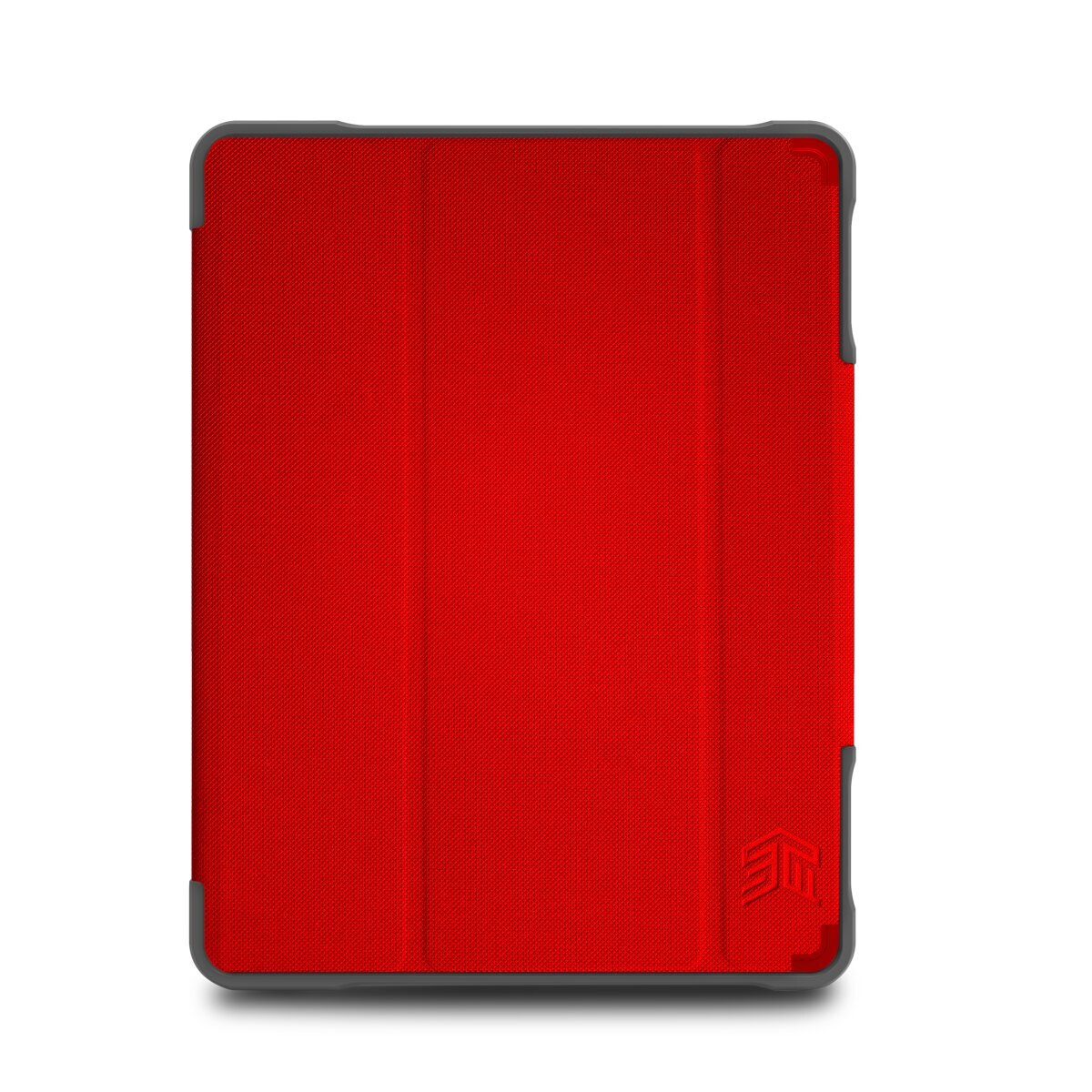 Funda rígida roja STM Dux Plus Duo para el iPad 7ª Gen (2019) Rojo-3