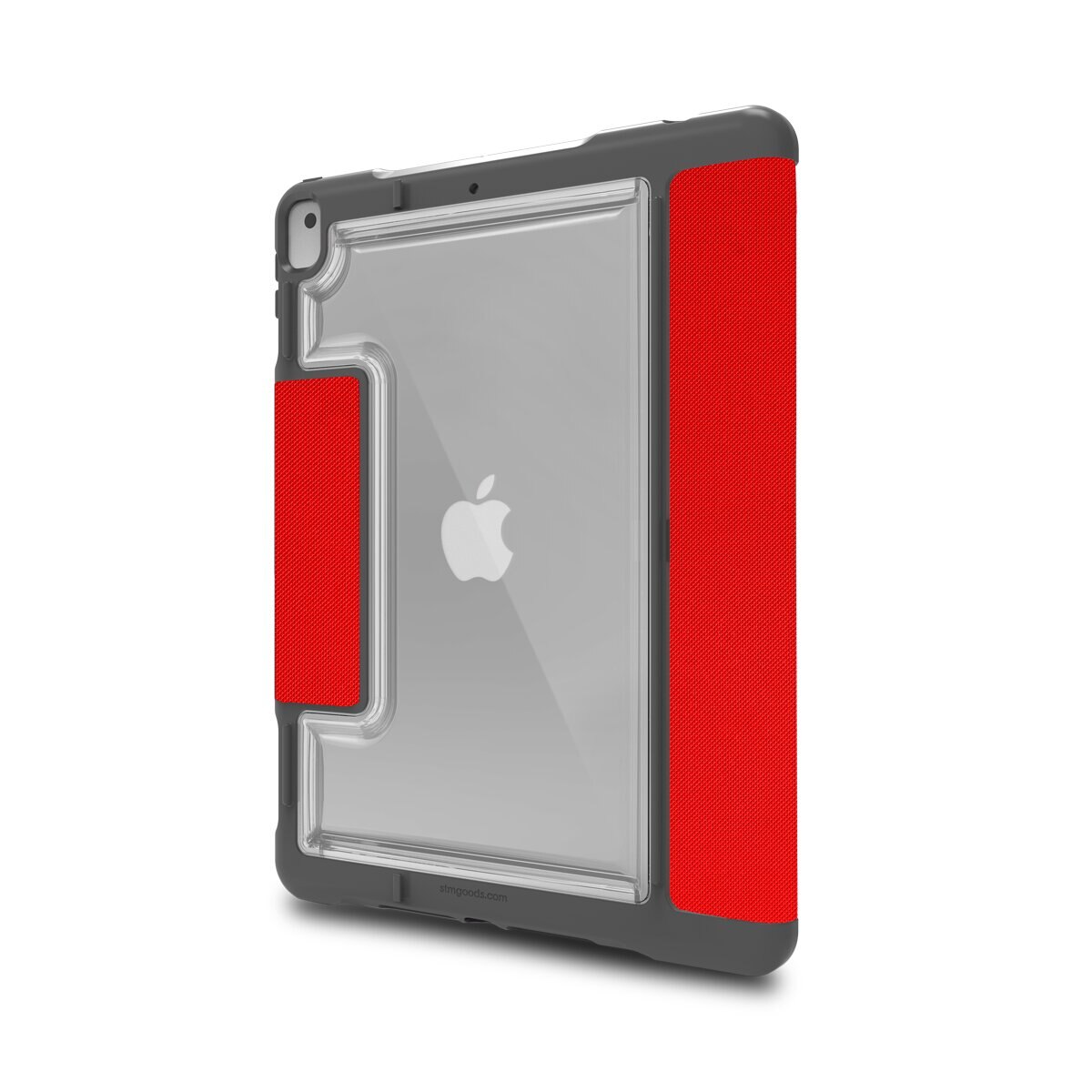 Funda rígida roja STM Dux Plus Duo para el iPad 7ª Gen (2019) Rojo-5