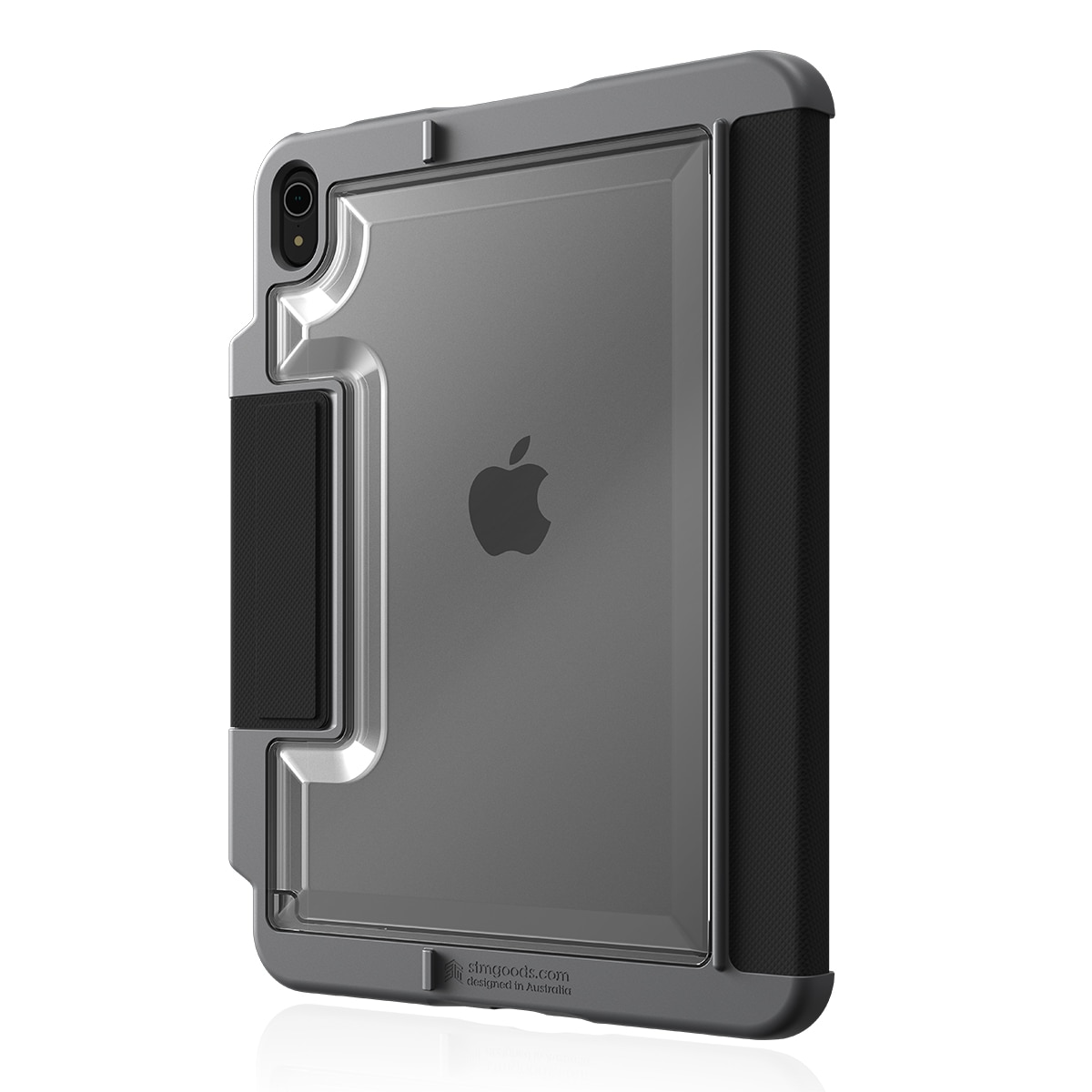 Funda negra STM Dux Plus para iPad 11 2025 (A16) y 10,9" 10ª Generación Negro-2