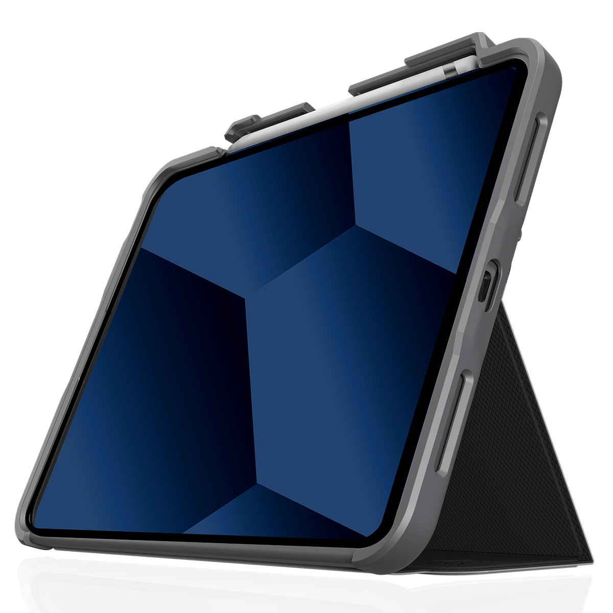 Funda azul STM Dux Plus para iPad 11 2025 (A16) y 10,9" 10ª Generación Azul-1