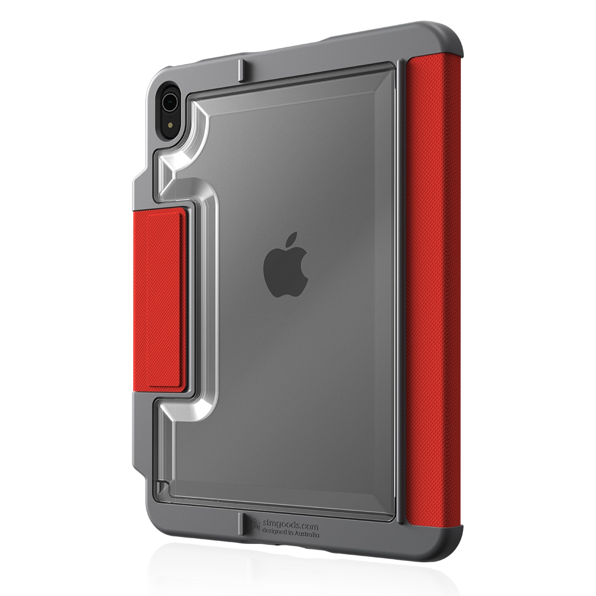 Funda roja STM Dux Plus para iPad 11 2025 (A16) y 10,9" 10ª Generación Rojo-2
