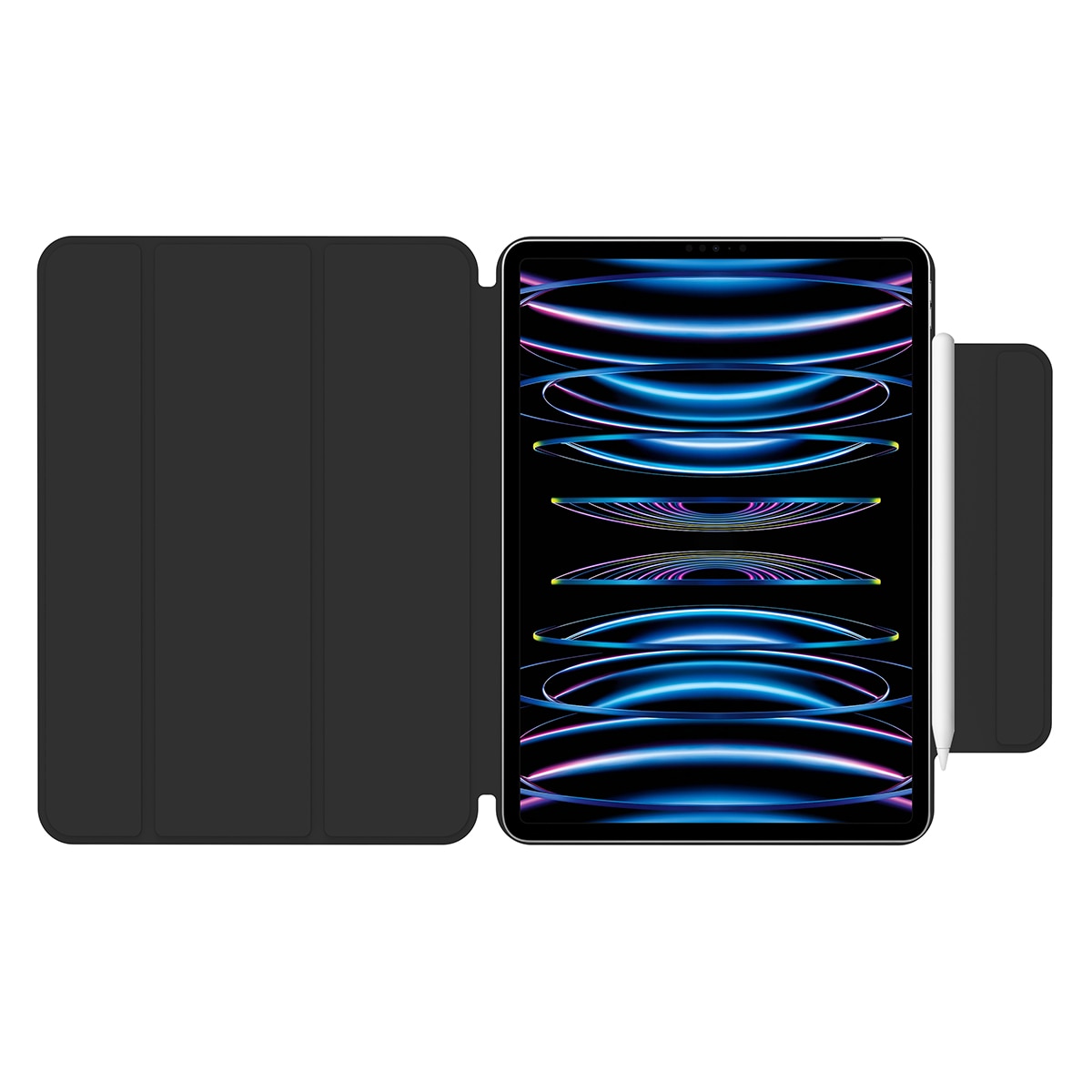 Funda magnética con tapa Friendly License para iPad Pro 12,9" Negro-5