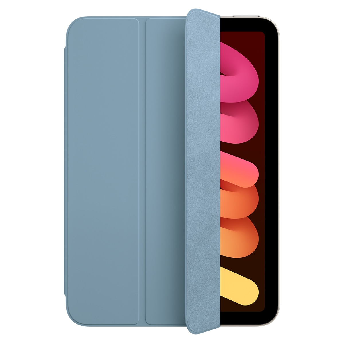 Funda Apple Smart Folio para iPad mini (7ª Generación) Azul denim Azul denim-2