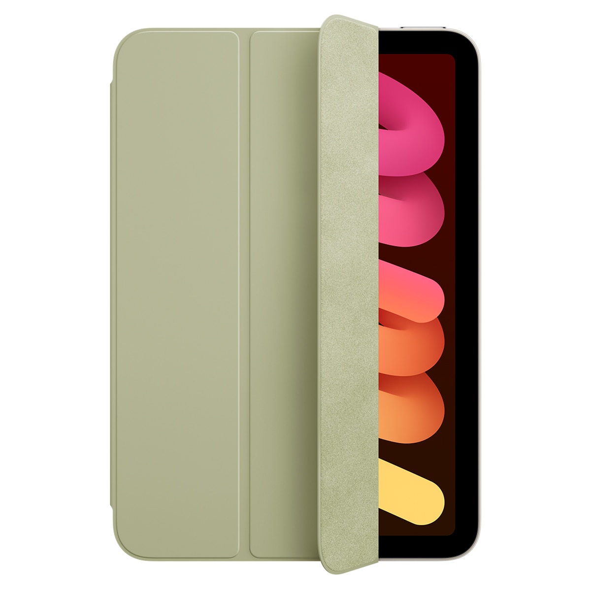 Funda Apple Smart Folio para iPad mini (7ª Generación) Verde salvia Verde Salvia-2