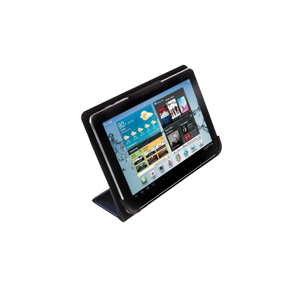 Funda azul SilverHT Camera Pro para Tablets de 9 - 10,4 '' Azul oscuro-4