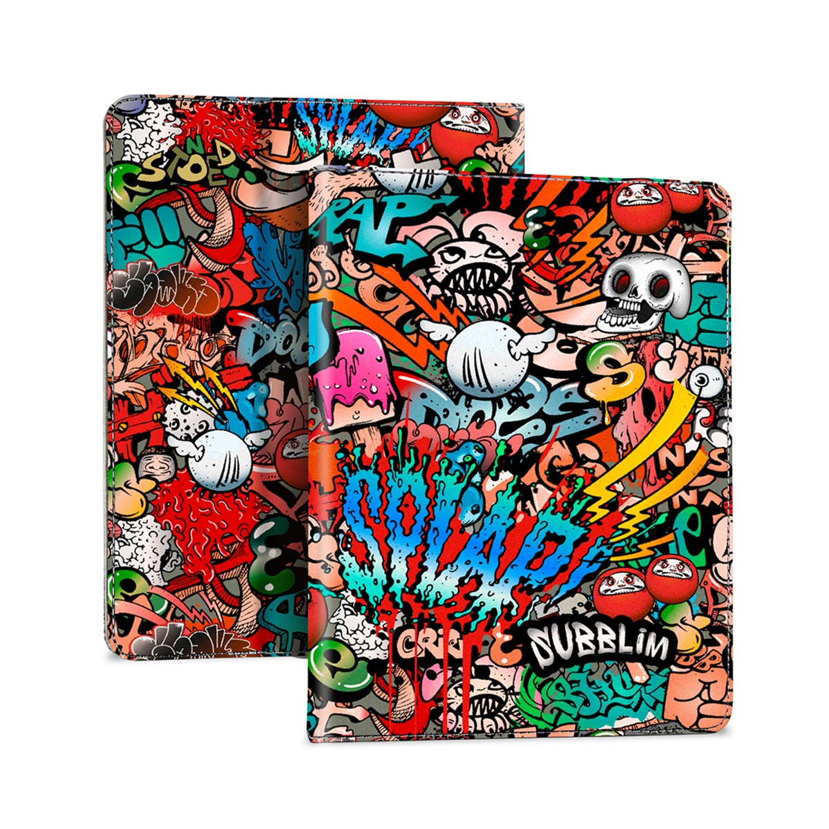 Funda con tapa Subblim Graffiti para tablets hasta 10,1" Multicolor-1