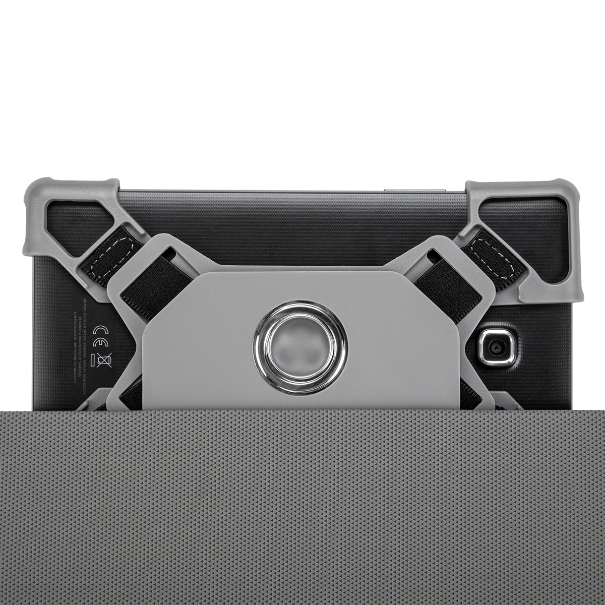 Funda negra Targus Safe Fit Universal rotativa para tablets de 7-8,5" Negro-7