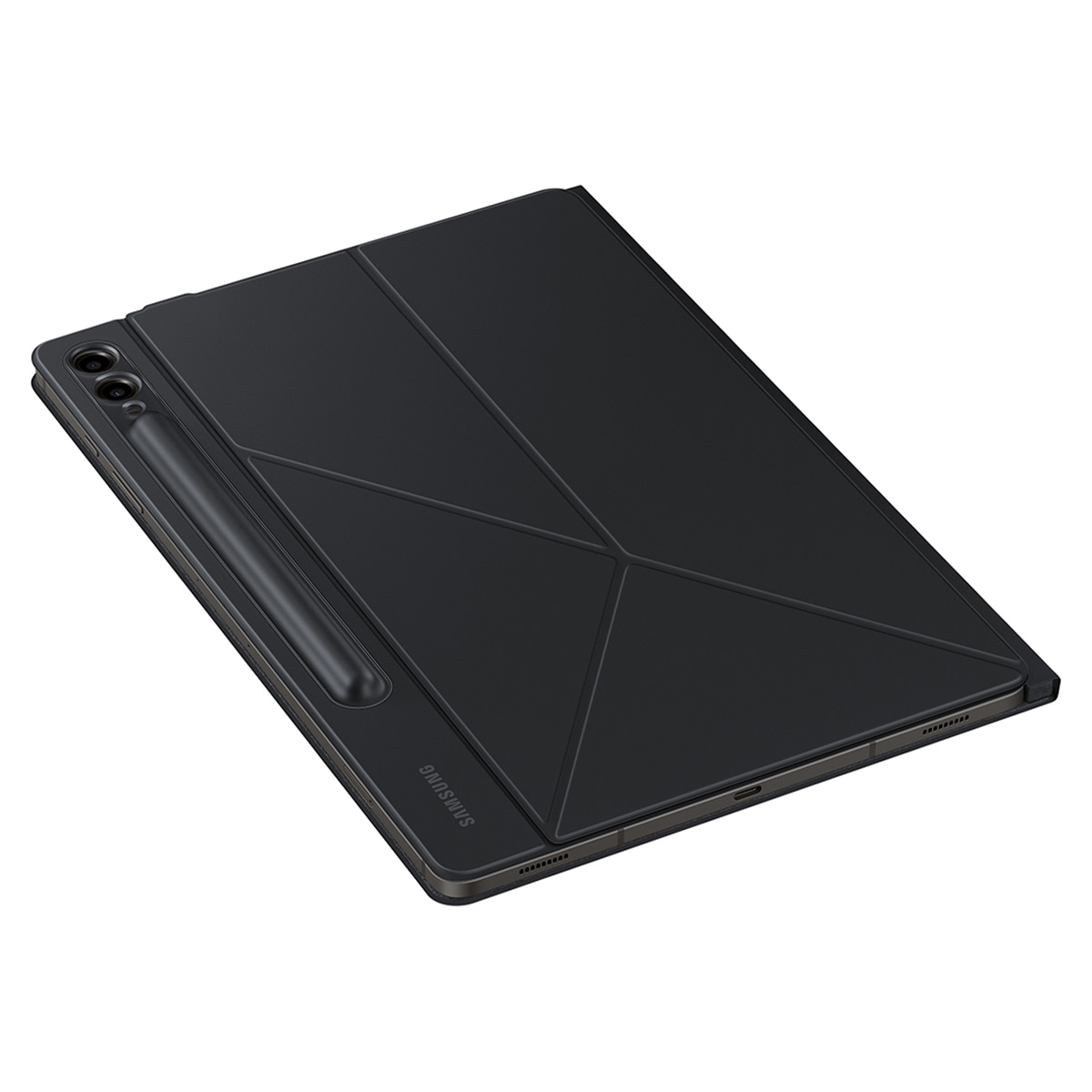 Funda negra Samsung Book Cover Smart para Galaxy Tab S9+ 3