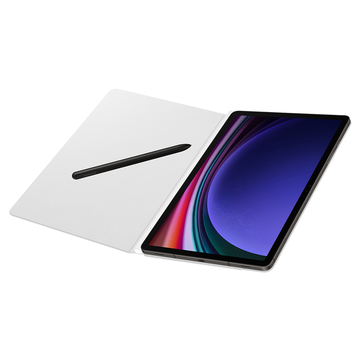 Funda blanca Samsung Book Cover Smart para Galaxy Tab S9 4