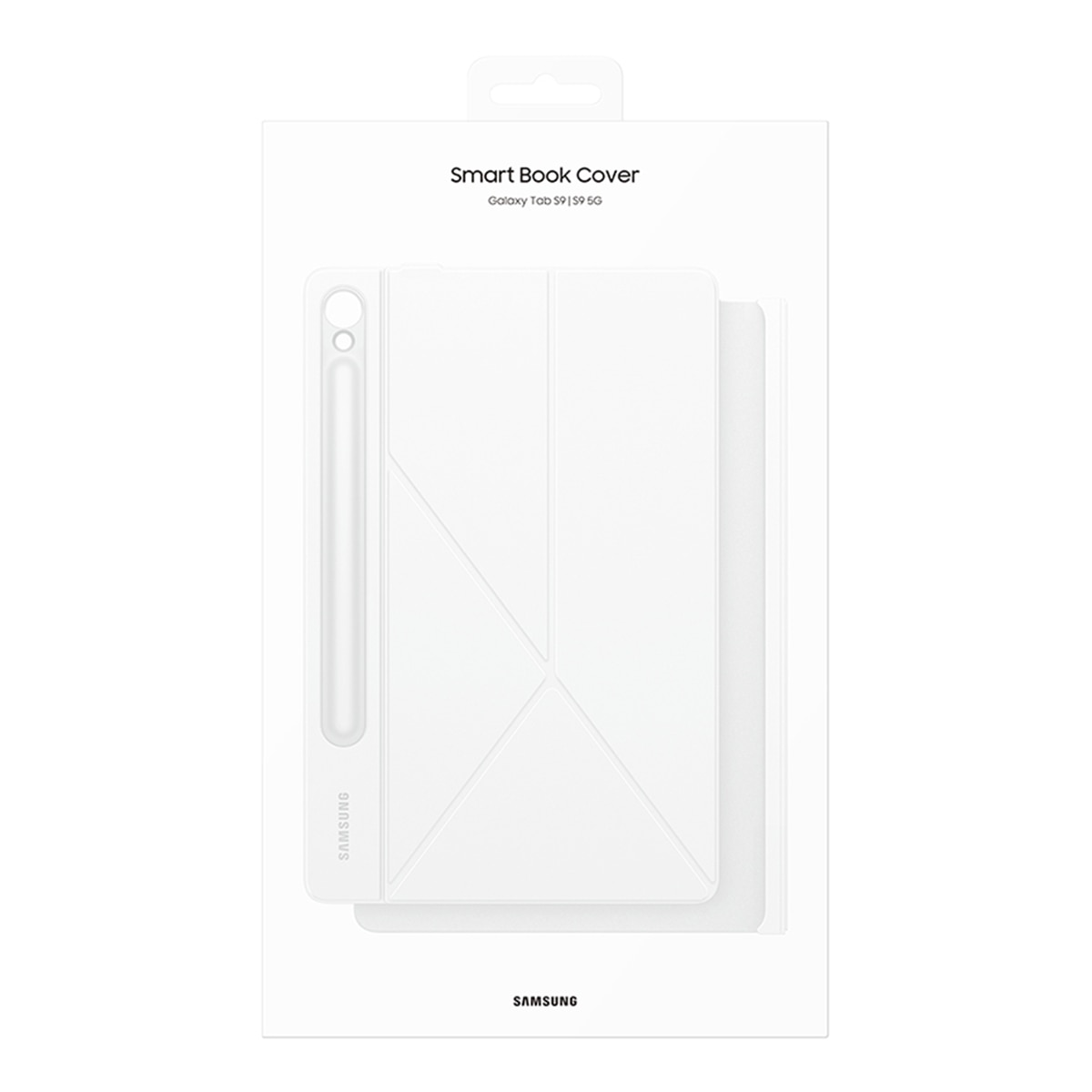 Funda blanca Samsung Book Cover Smart para Galaxy Tab S9 5