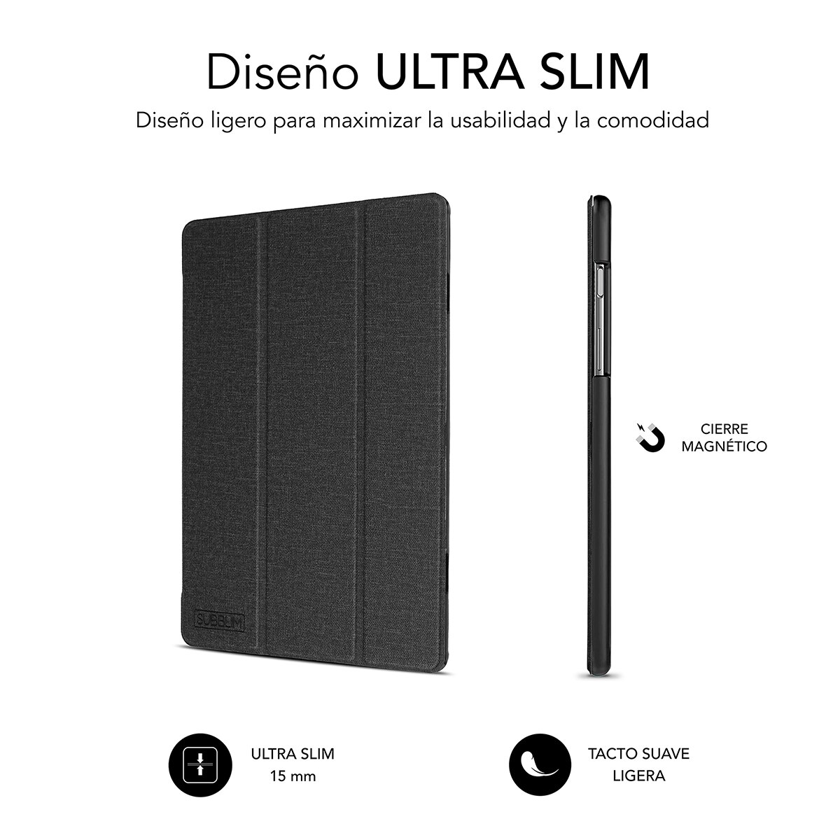 Capa Subblim Shock Case para Tablet Samsung Galaxy Tab A9+ 11" (2023) - Preto Preto-4