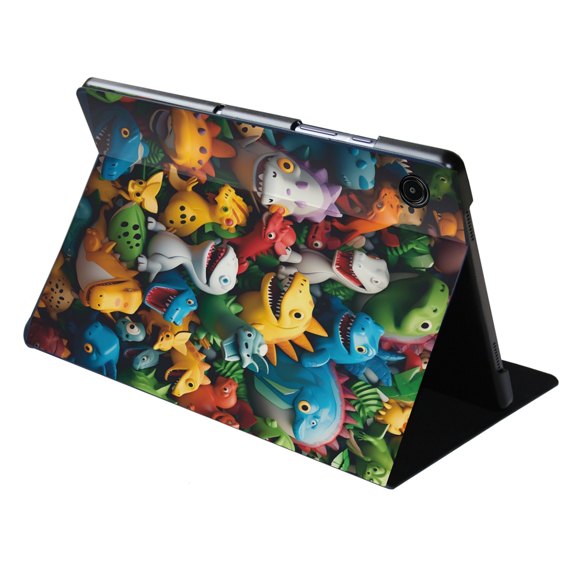 Funda SilverHT Cool Dinos para tablet Samsung Galaxy TAB A11+ / A9+ 11" (2023) Multicolor-2