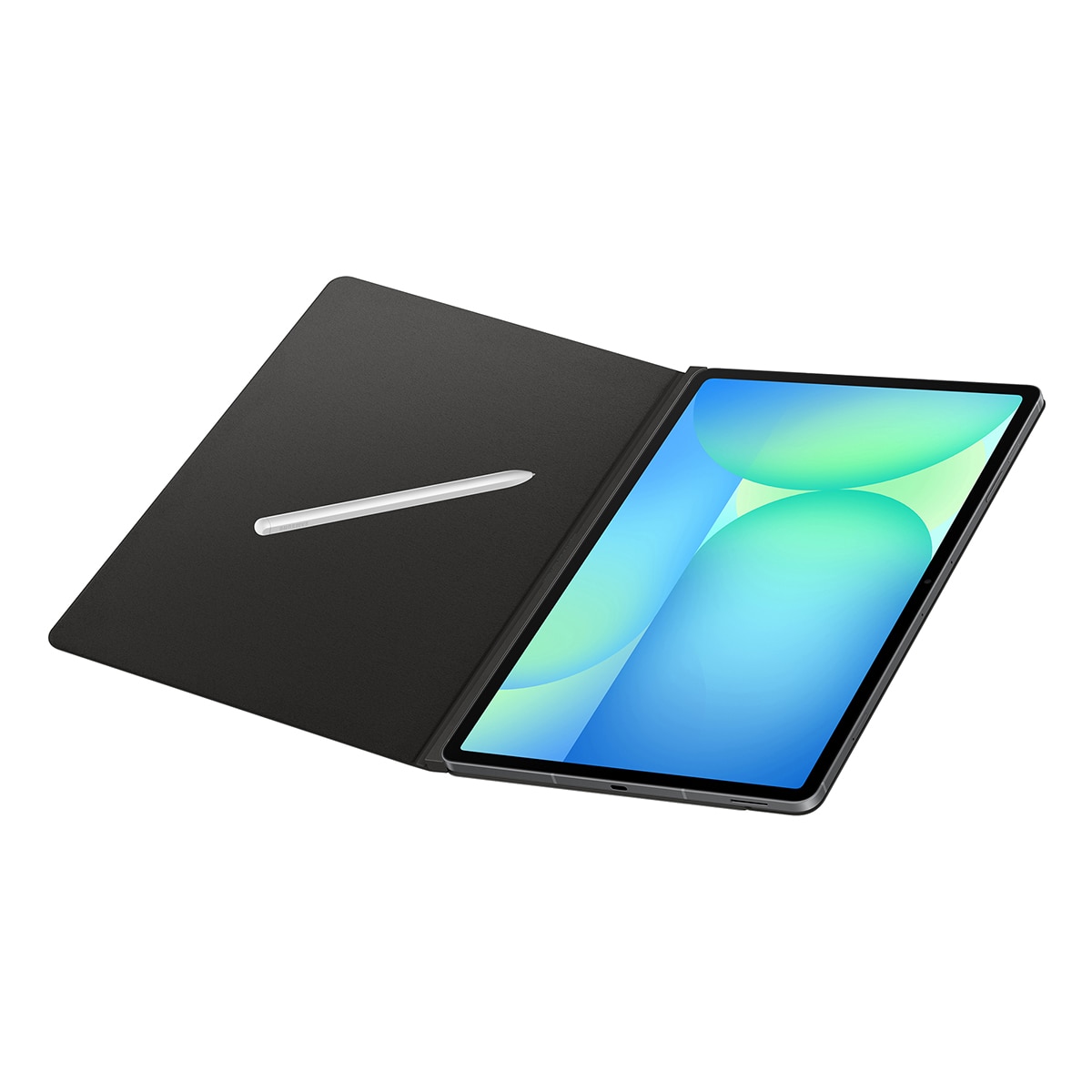 Funda Samsung Smart Book Cover negra para Galaxy Tab S10 FE+ Negro-11