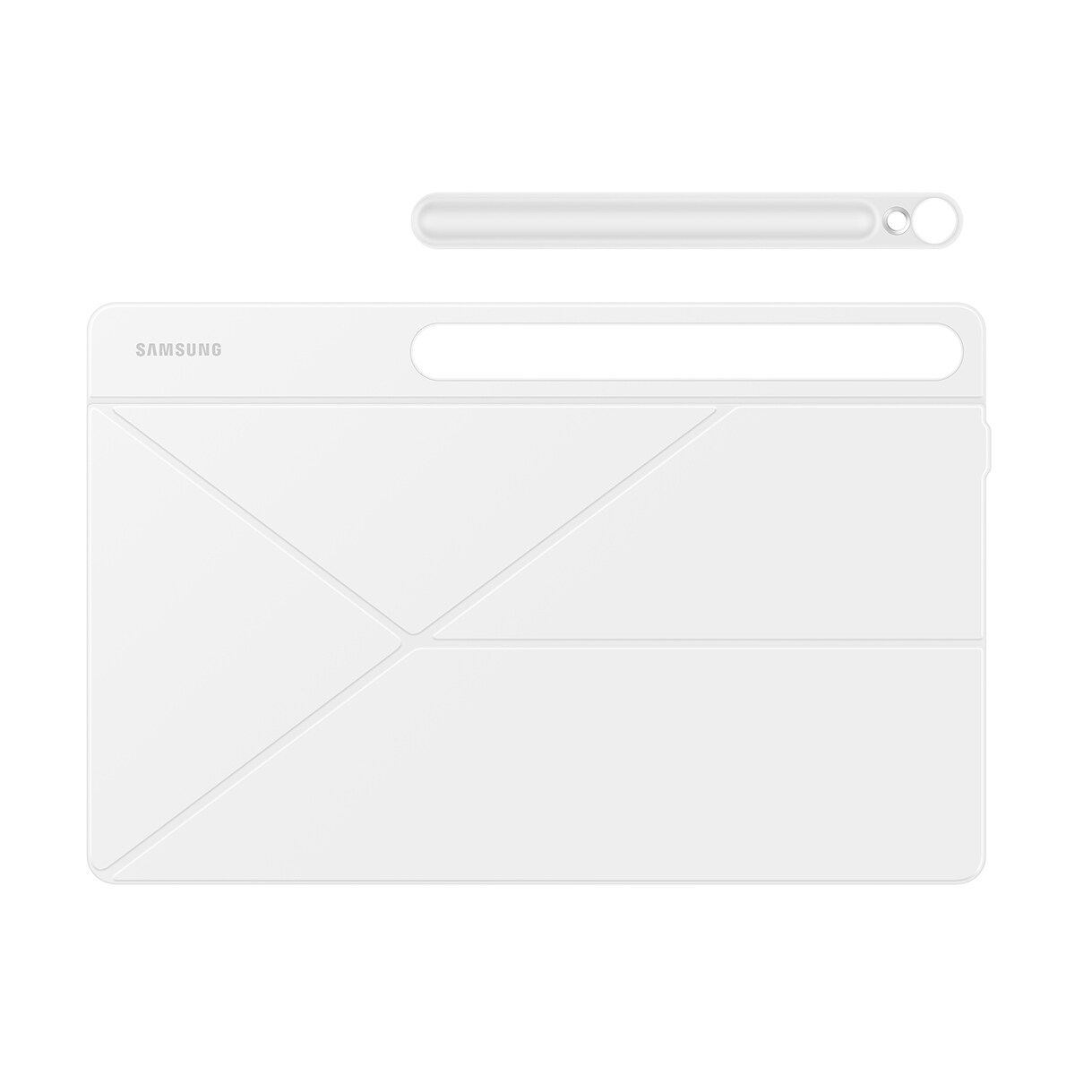Funda Samsung Smart Book Cover blanca para Galaxy Tab S10 FE+ Blanco-3