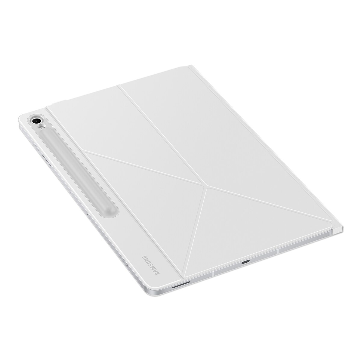 Funda Samsung Smart Book Cover blanca para Galaxy Tab S10 FE+ Blanco-5