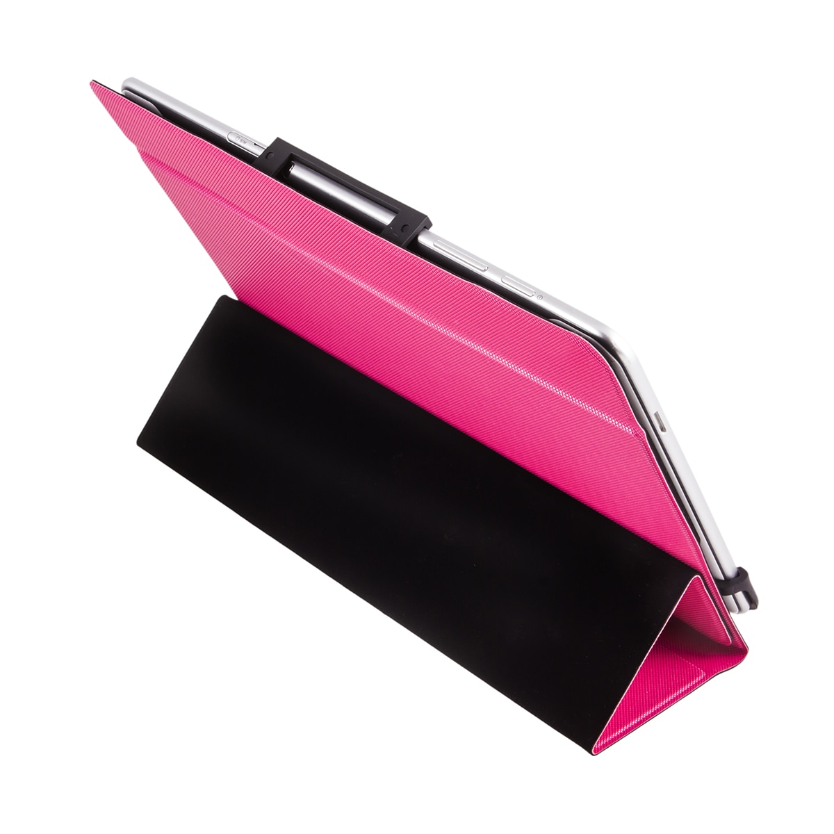 Funda universal Sliver HT Camera Pro rosa para tablets de 9" a 10,4" Rosa-2