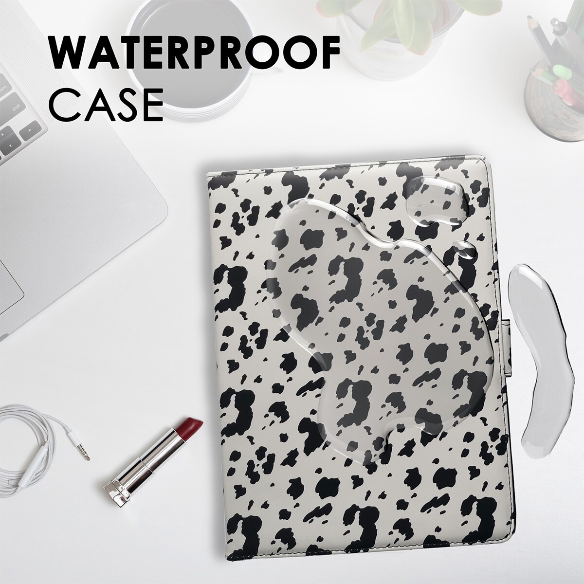 Funda Vamvam Belyo beige para tablets de 10,2" a 10,4" Beige-5