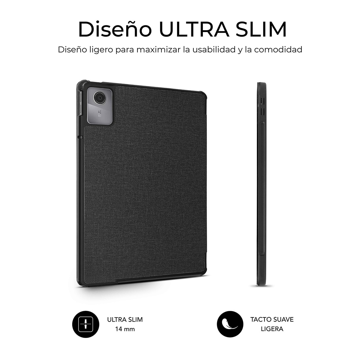 Funda Subblim Shock Case para Lenovo Idea Tab 11? 2025 Negro-2