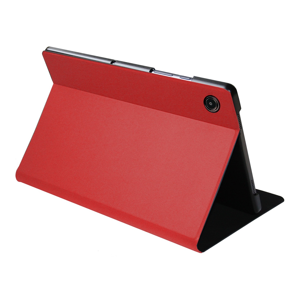 Funda tablet - Silver HT 112011540199, Compatible con Samsung Galaxy TAB A11+, Función Soporte, TPU, policarbonato e interior de microfibra, Rojo