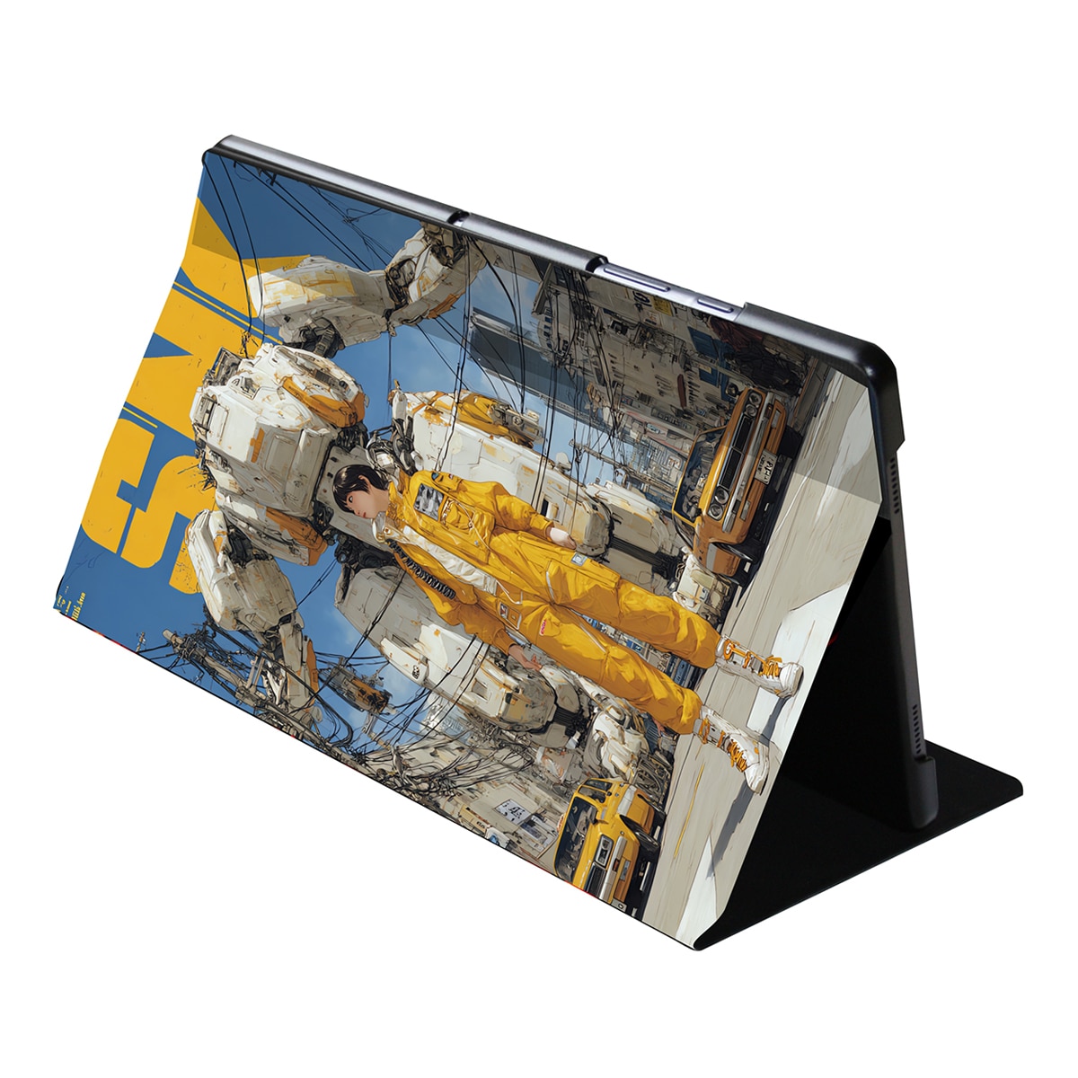 Funda SilverHT Cool Robots para tablet Samsung Galaxy Tab A11+ Estampado-2