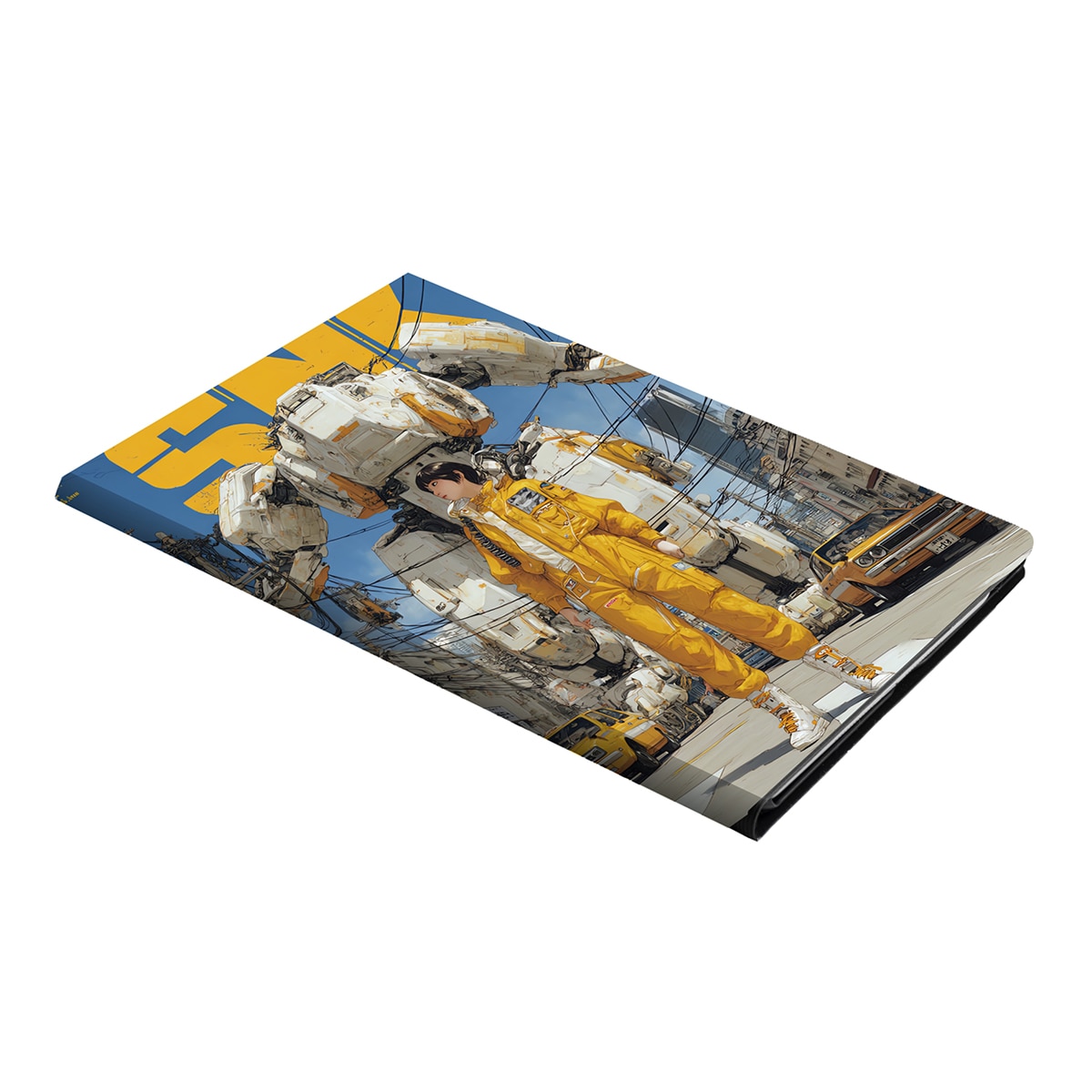 Funda SilverHT Cool Robots para tablet Samsung Galaxy Tab A11+ Estampado-3