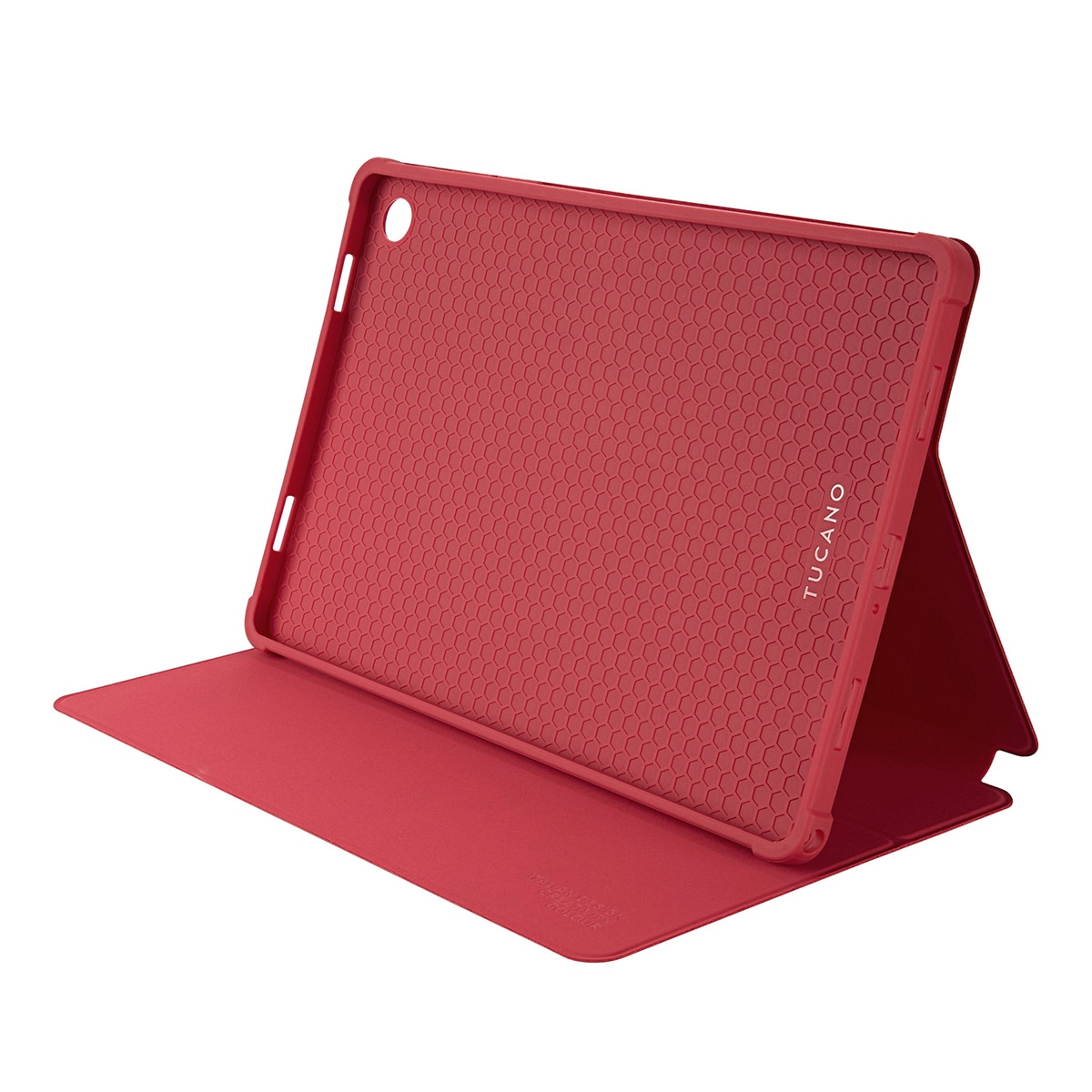 Funda roja Tucano Gala para Samsung Galaxy Tab A11+/A9+ Rojo cereza-4
