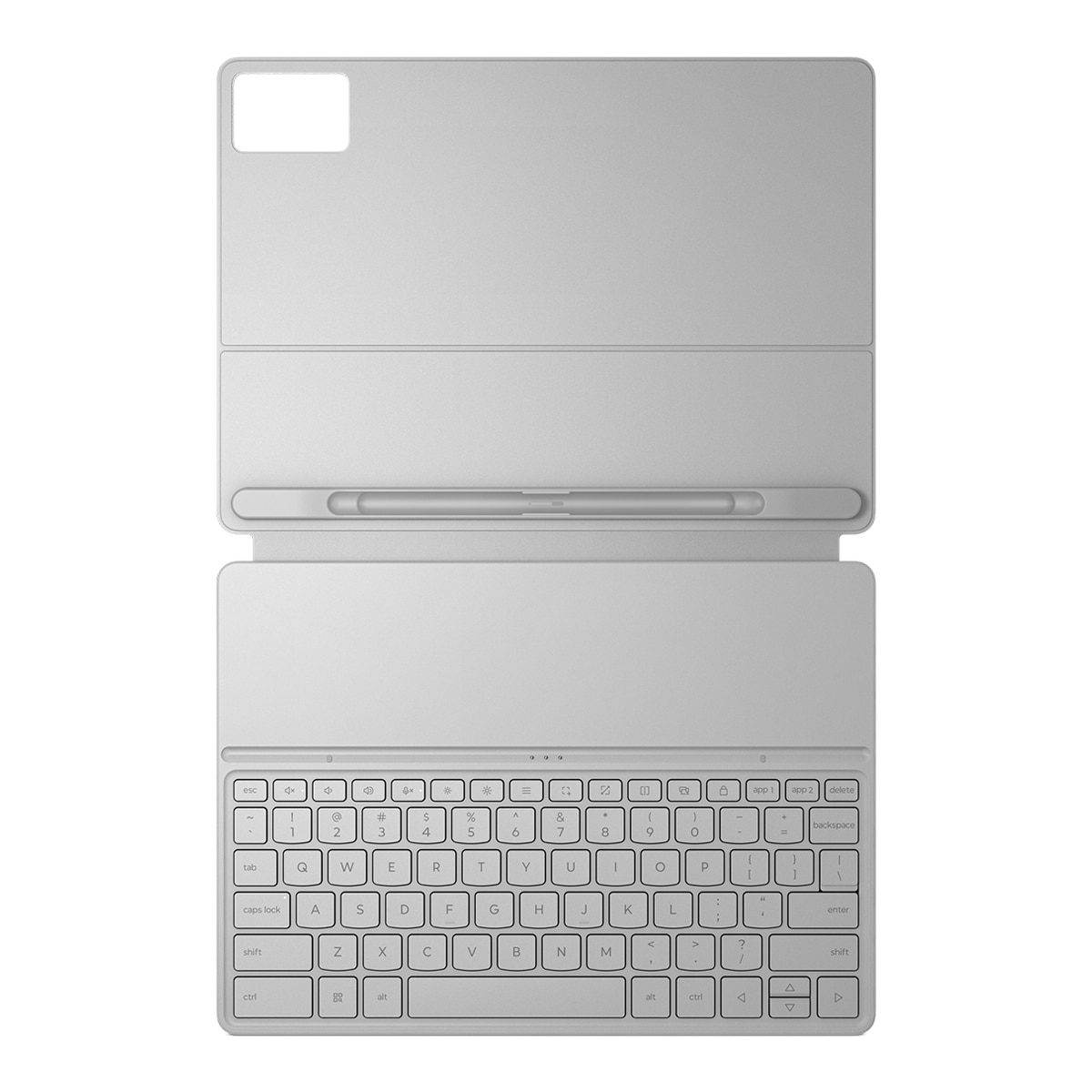 LENOVO - Funda teclado Lenovo Folio para Tablet Idea Tab+ Gris nube.