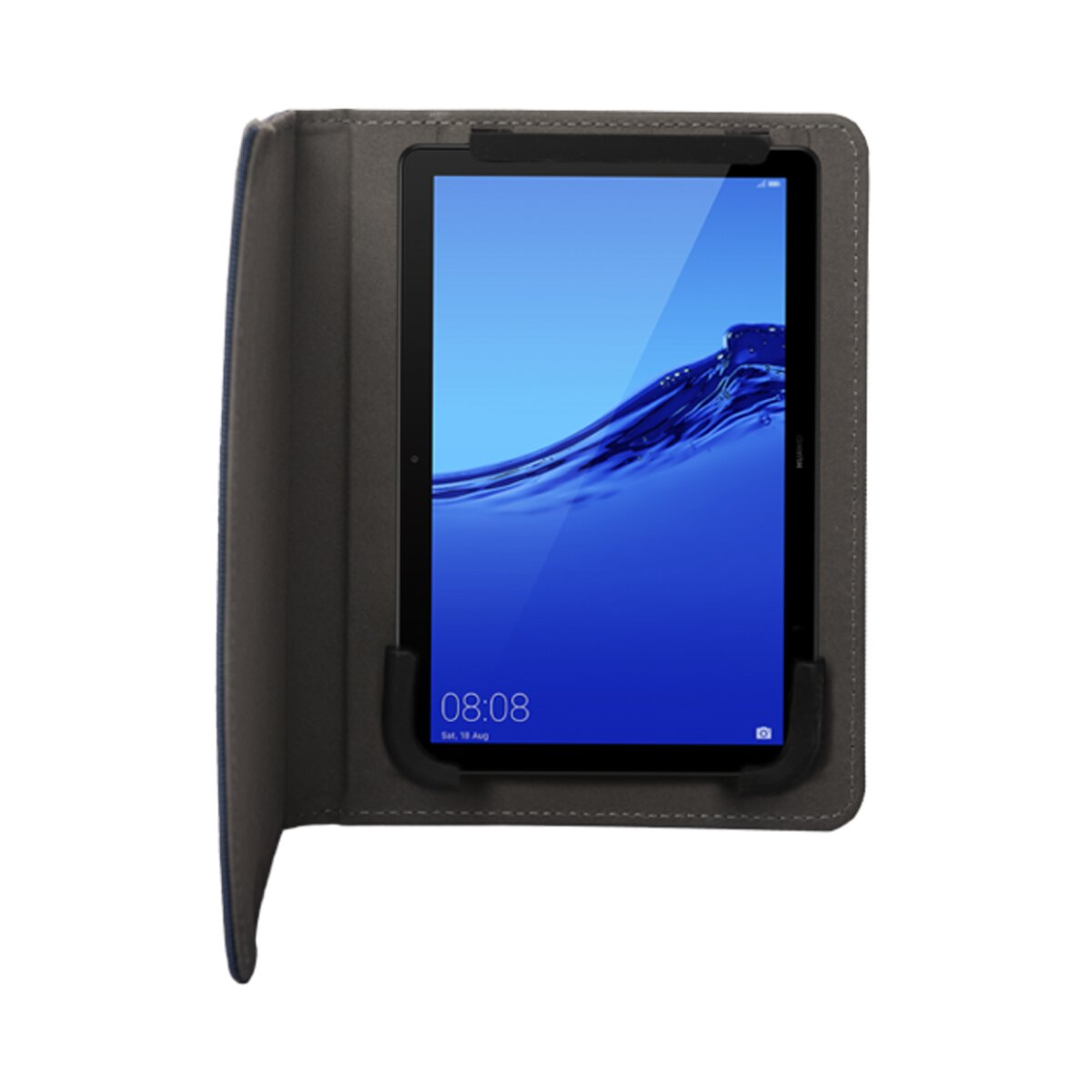 Funda Universal SilverHT Wave negra para eBooks de 15,24 cm (6") Negro-3