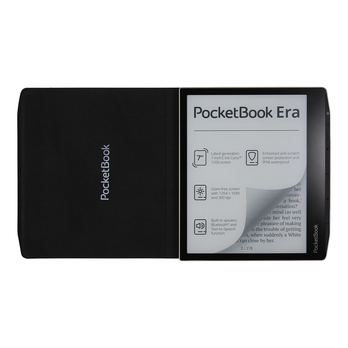 Funda con cargador PocketBook Charge verde para e-Reader serie Era de 7" Verde-3