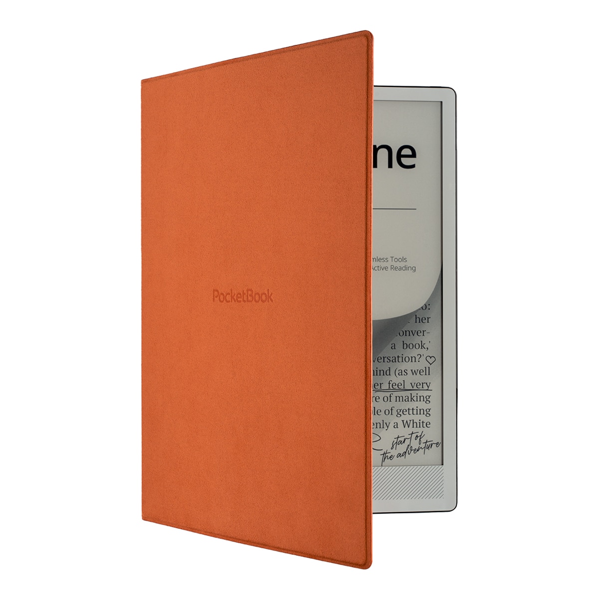 Funda PocketBook Folio para e-Book InkPad One 10,3" Naranja oscuro-2