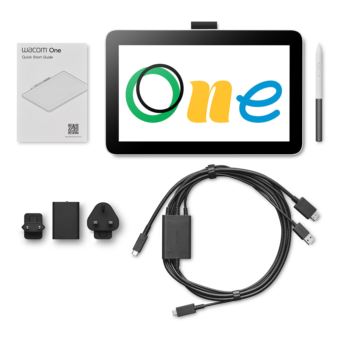 Pen Display Wacom One 12 Full HD Blanco / Negro-9