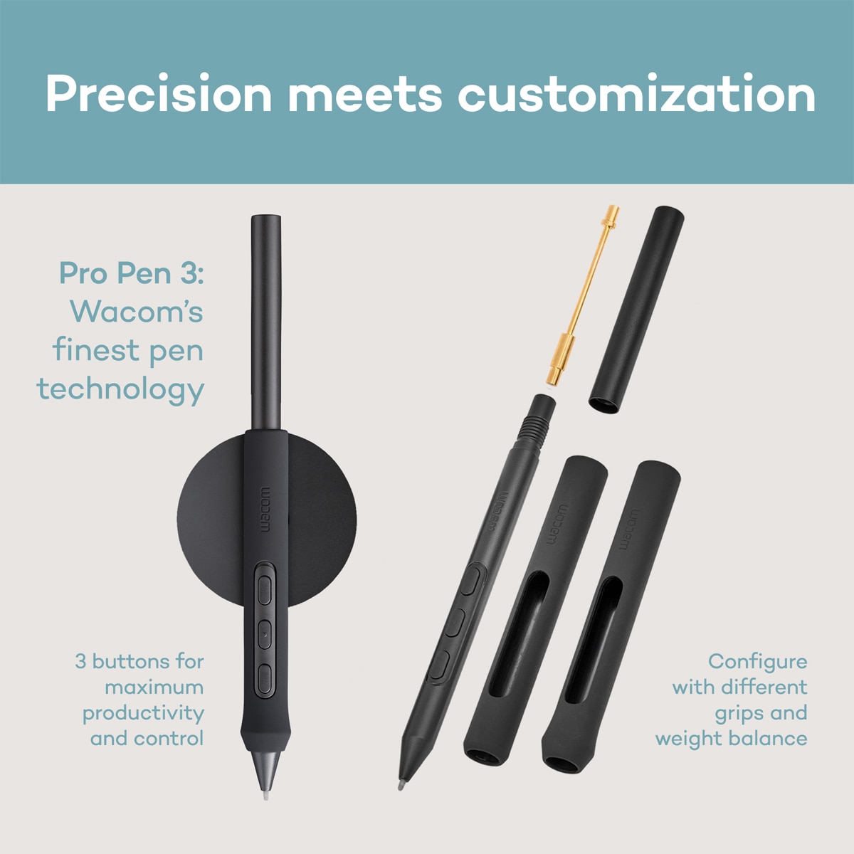 Tableta gráfica Wacom Intuos Pro Small Negro-4