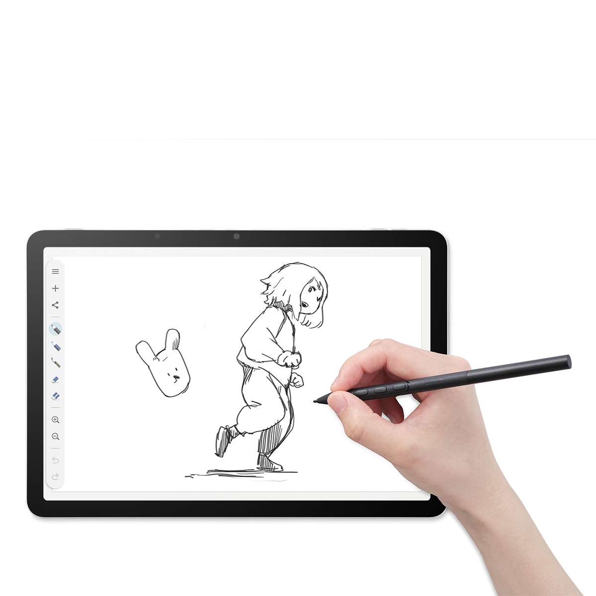 Tableta gráfica Wacom MovinkPad portable 11,5" Gris-7