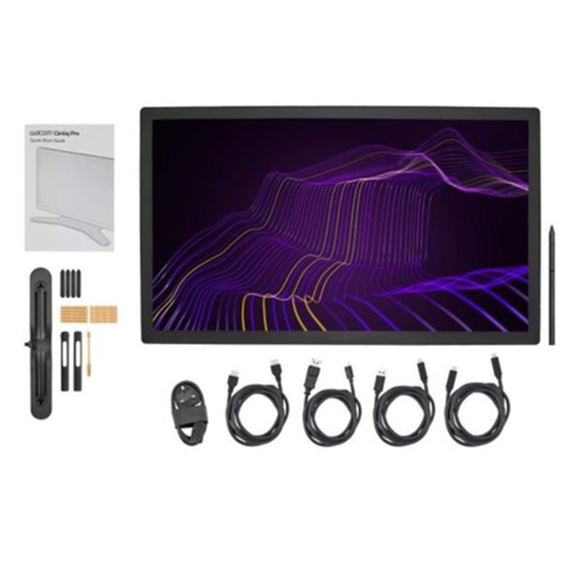 Pantalla gráfica Wacom Cintiq Pro 27, UHD 4K Negro-5
