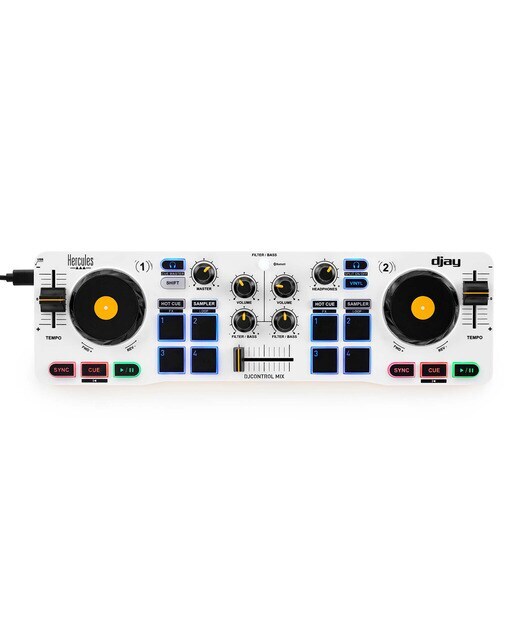 Controladora inalámbrica Hercules DJControl Mix para smartphones