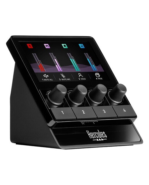 Controlador de audio Hercules Stream 100