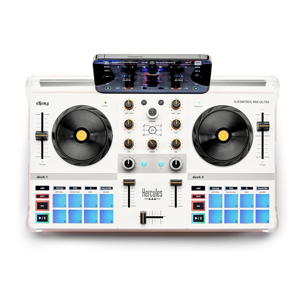 Imagen 0 de Controladora DJ Hercules DJControl Mix Ultra portátil