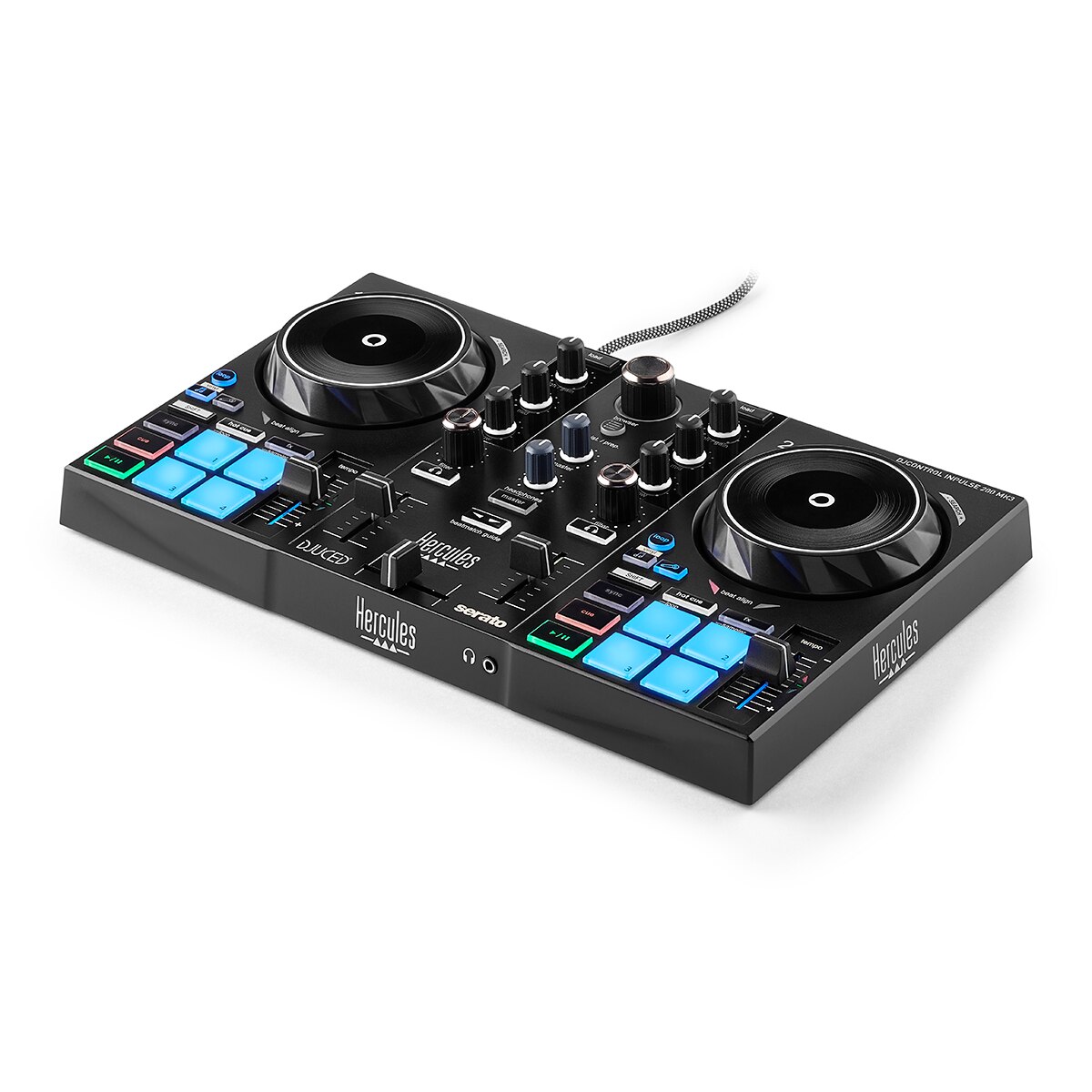 Controladora DJ Hercules DJControl Inpulse 200 MK3 Negro-2