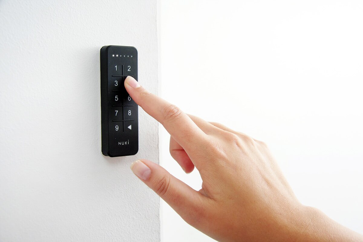 Teclado para portas Nuki Keypad Preto-2