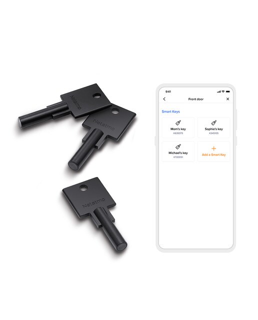 Imagen 0 de Pack de 3 llaves inteligentes Netatmo NDL-K3U
