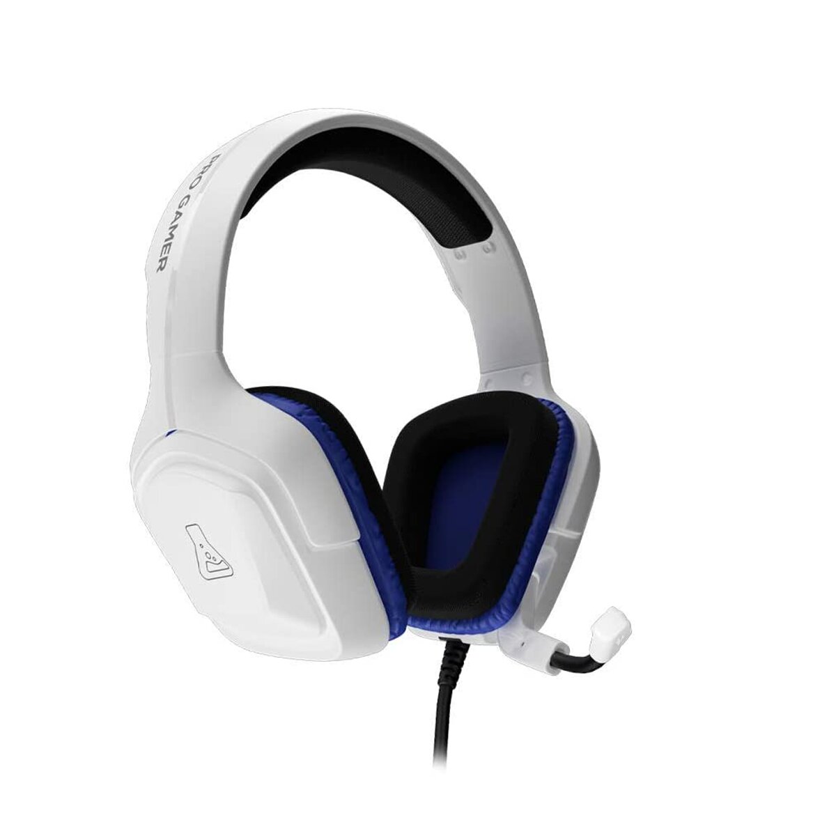 Auriculares Gaming con micrófono y cable The G-Lab Korp Cobalt Blanco-2