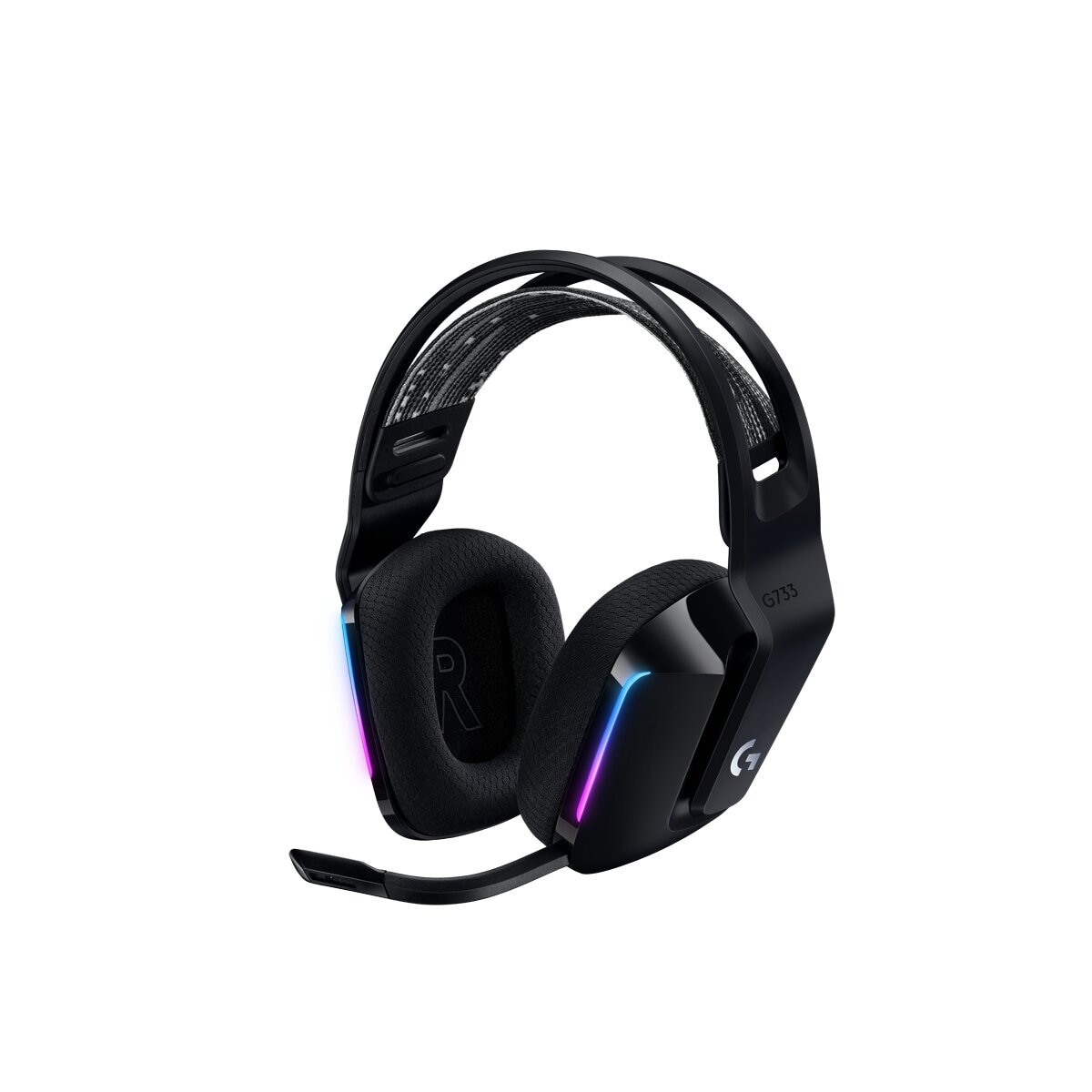 Auriculares con micrófono inalámbricos Logitech G733 para Gaming Negro-2