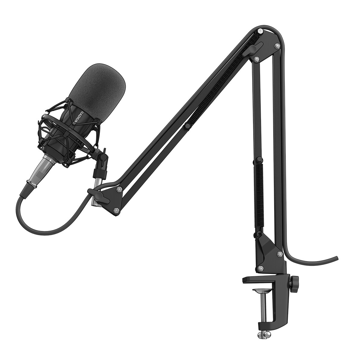 Micrófono Gaming Genesis Radium 300 XLR Negro / Gris-1
