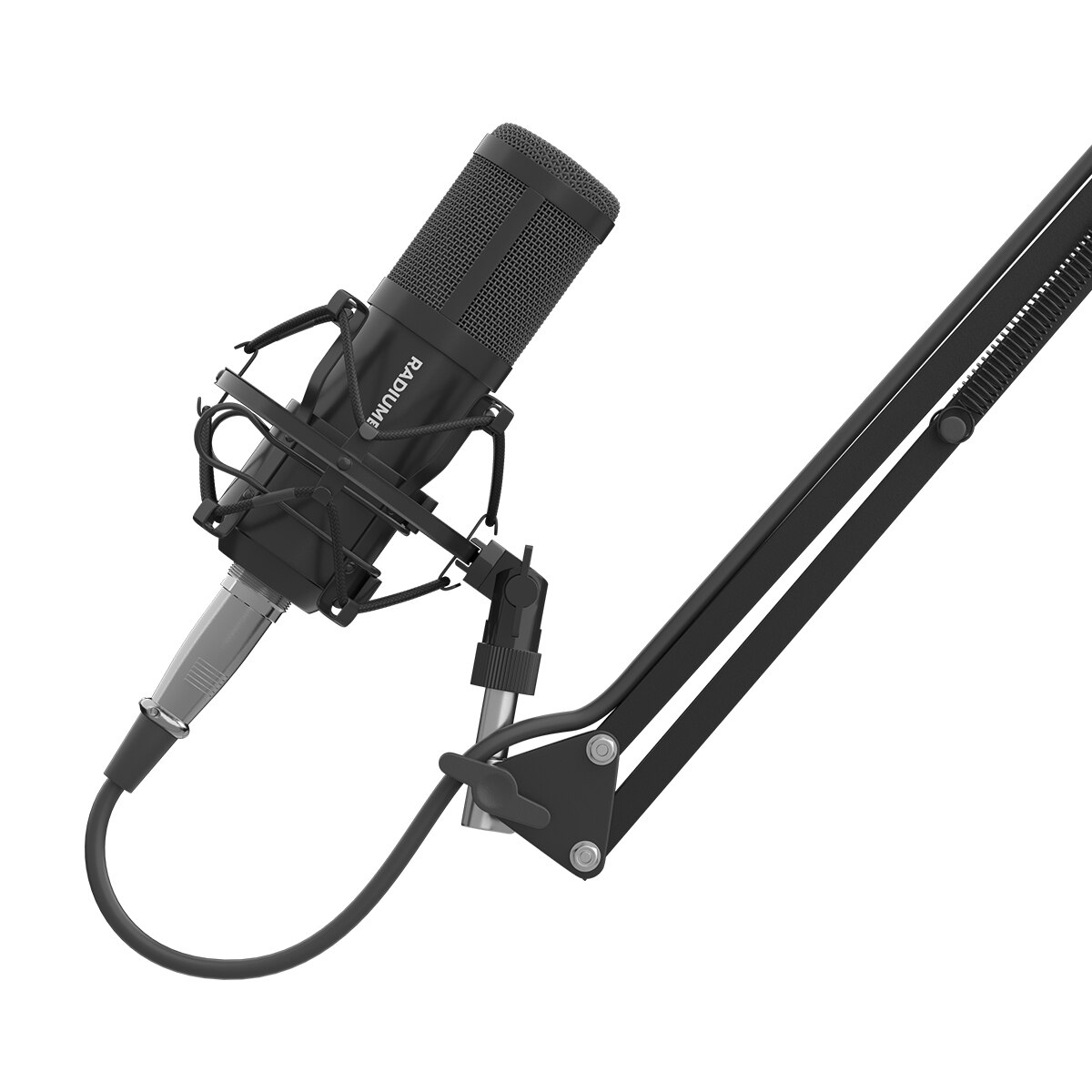 Micrófono Gaming Genesis Radium 300 XLR Negro / Gris-7