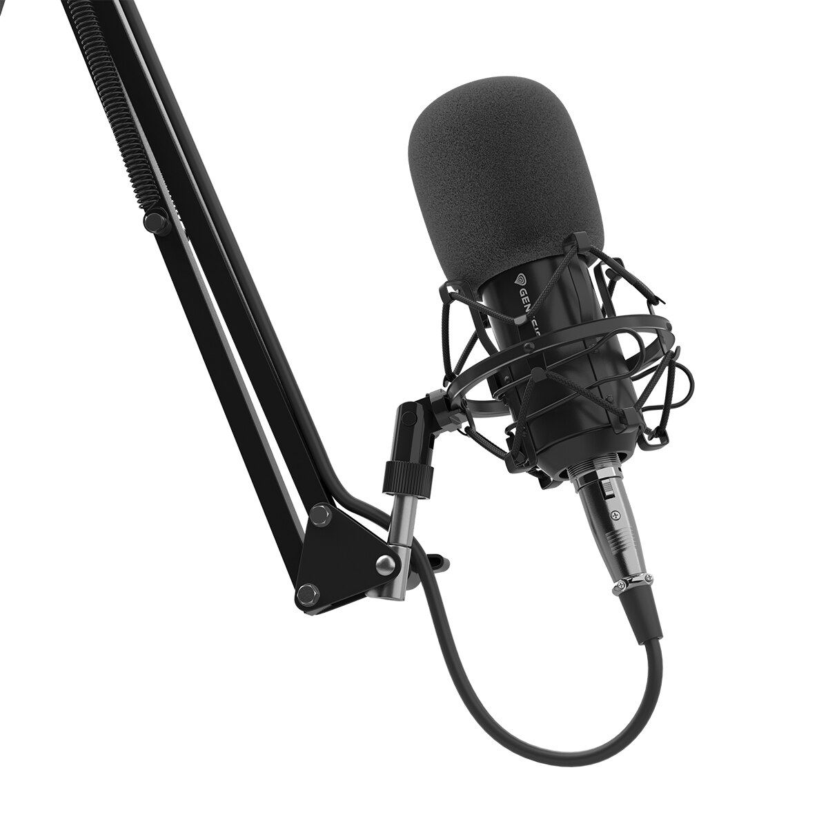 Micrófono Gaming Genesis Radium 300 XLR Negro / Gris-10
