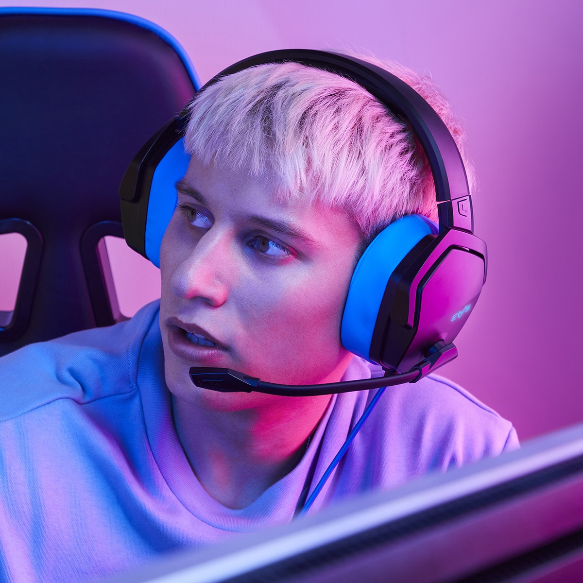 Auriculares Gaming con micrófono Energy Sistem ESG 4 Surround 7.1 Blue Azul-4